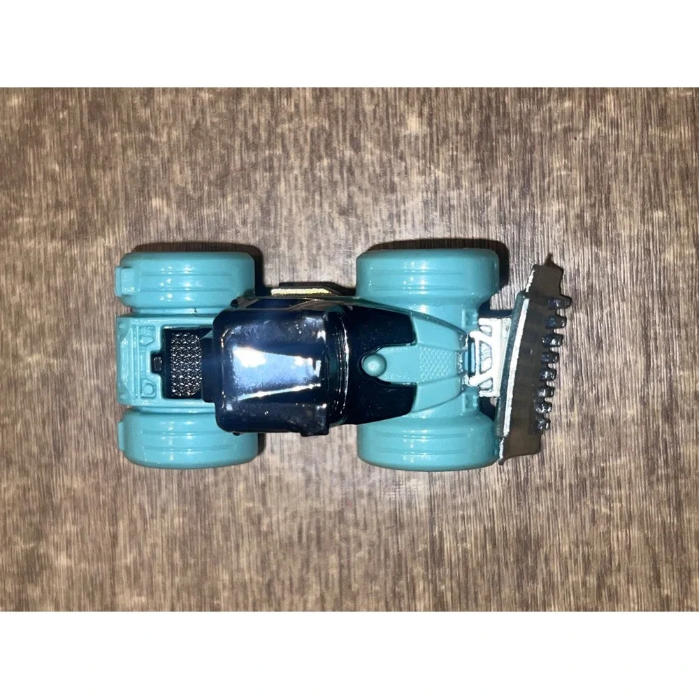 Matchbox Tractor Plow 2012 National Parks‎ Forest Service Green Loose Die Cast